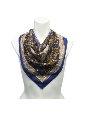Hermes Scarf Navy